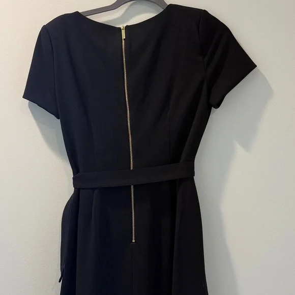 Calvin Klein Black Ruffle Dress - Picture 4 of 5